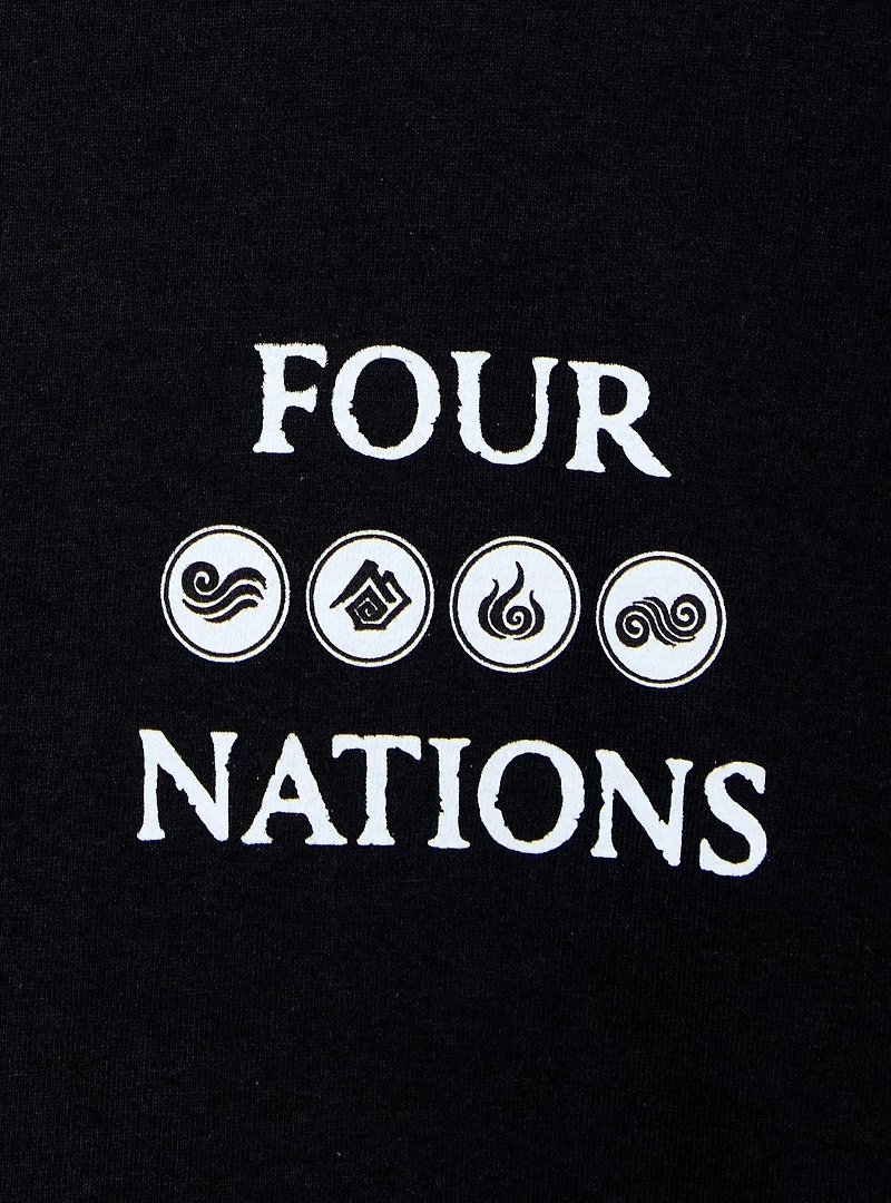 Avatar: The Last Airbender Four Nations T-Shirt — BoxLunch Exclusive