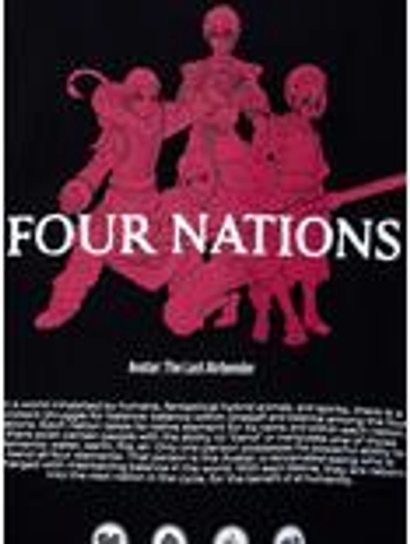 Avatar: The Last Airbender Four Nations T-Shirt — BoxLunch Exclusive