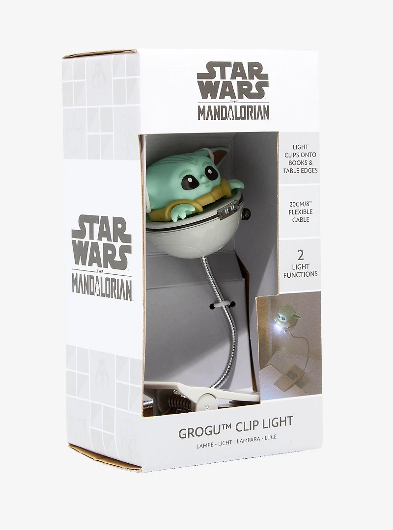 Star Wars The Mandalorian Grogu Figural Clip Book Light
