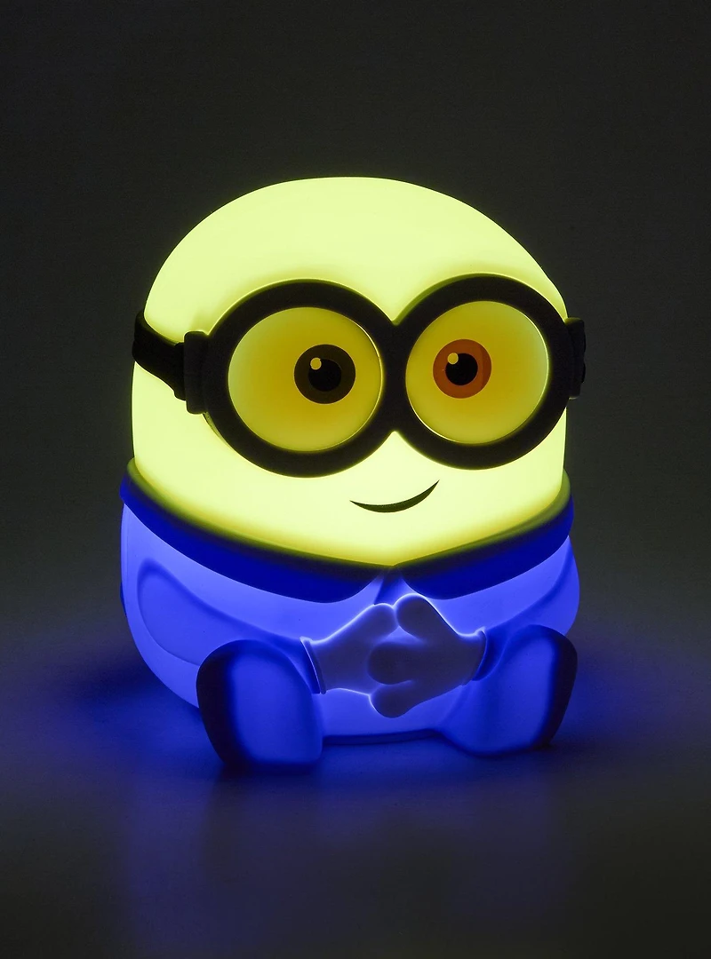 Minions Squishy Glo Bob Figural Soft & Safe Silicone Light