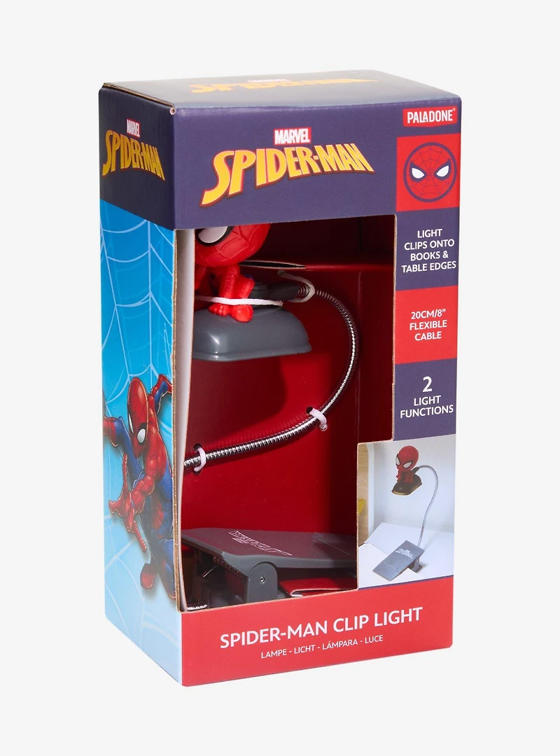 Marvel Spider-Man Poseable Clip Book Light