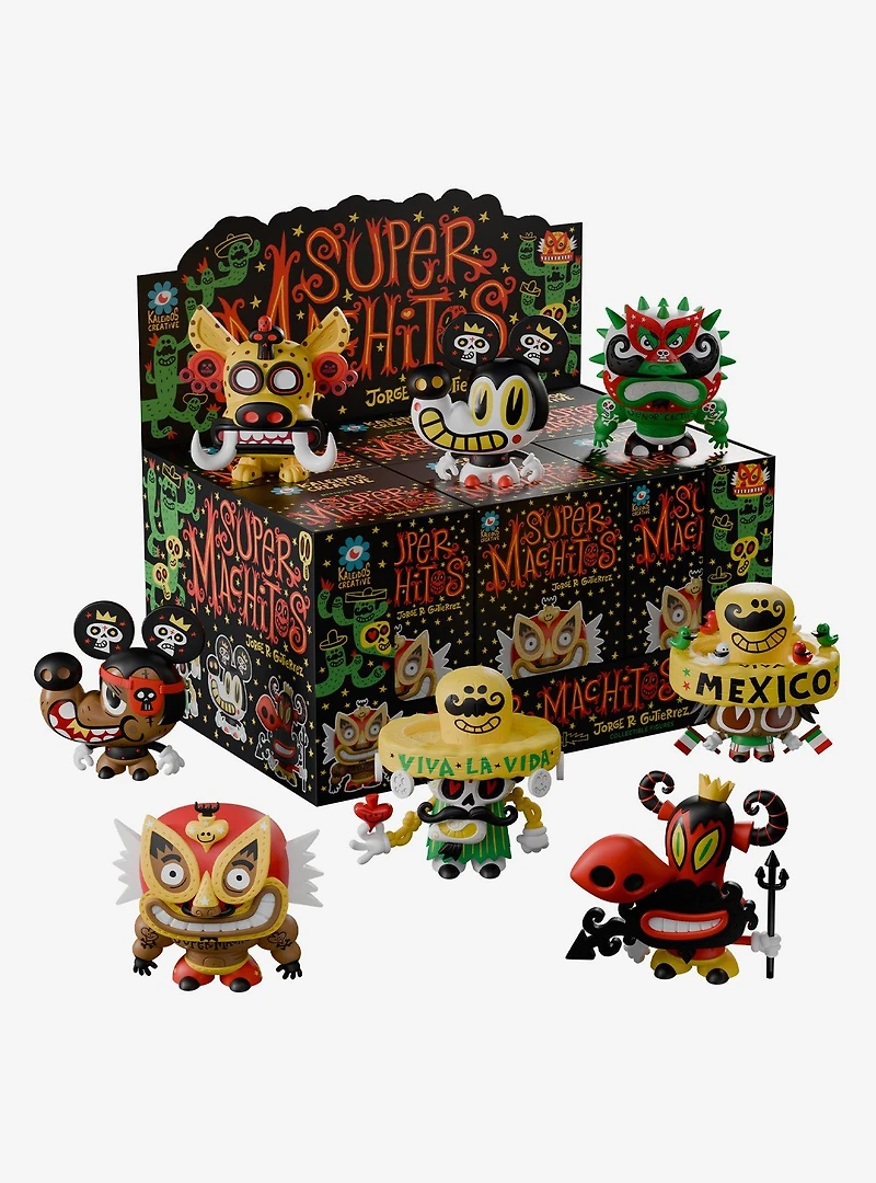 Kaleidos Creative Super Machitos Blind Box Figure