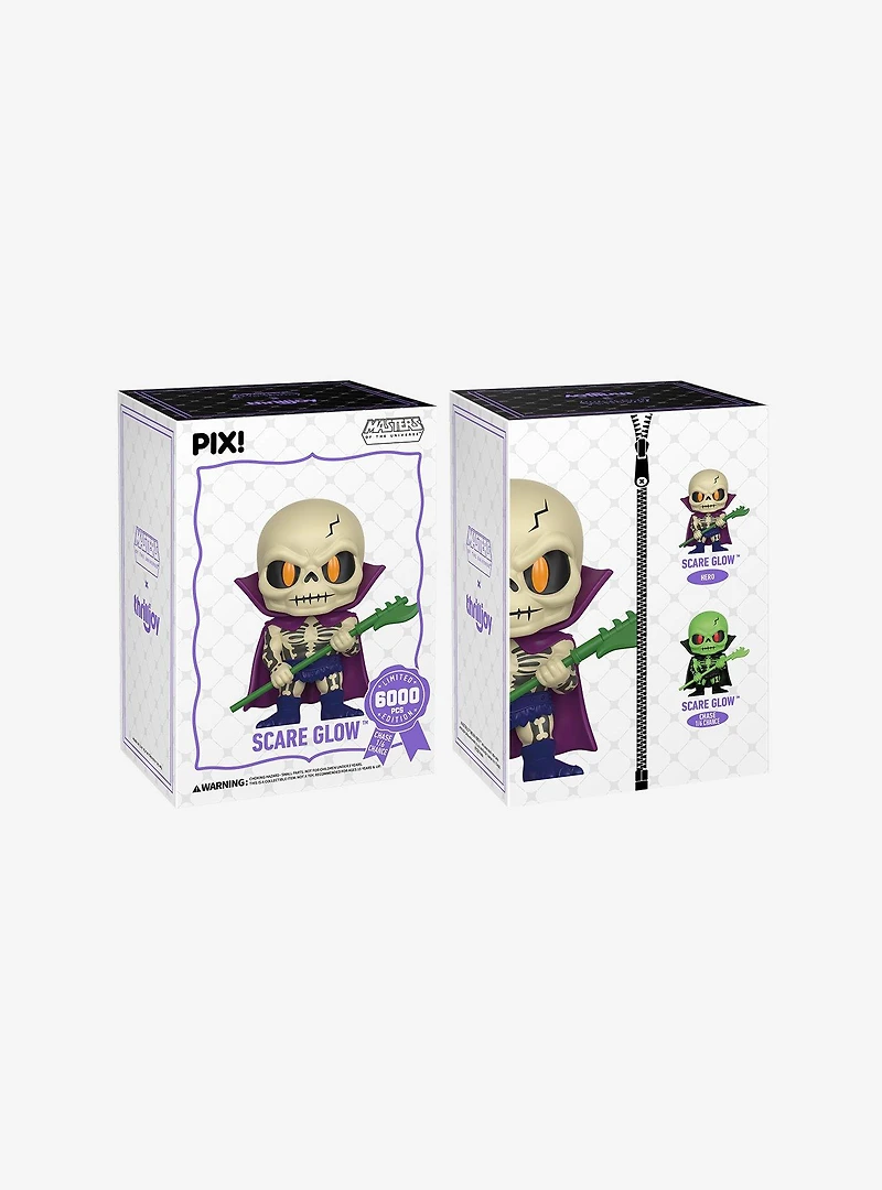 Thrilljoy Masters of the Universe Pix! Scare Glow Vinyl Figure