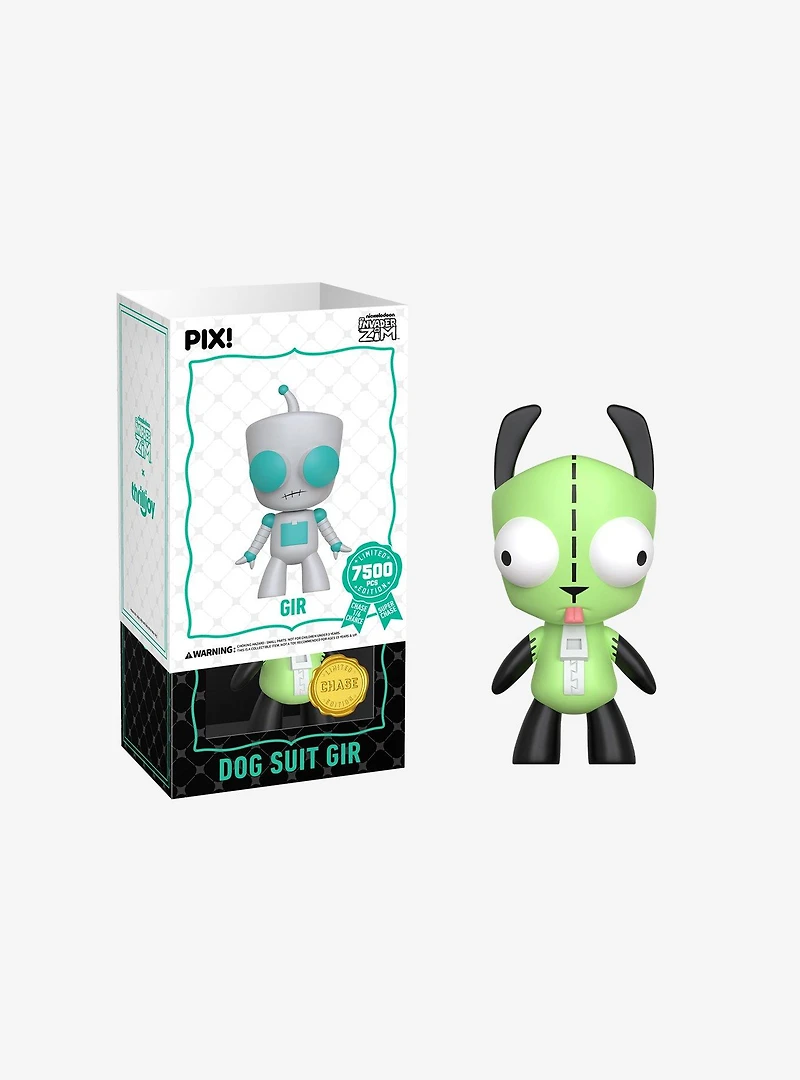 Thrilljoy Invader Zim Pix! GIR Vinyl Figure