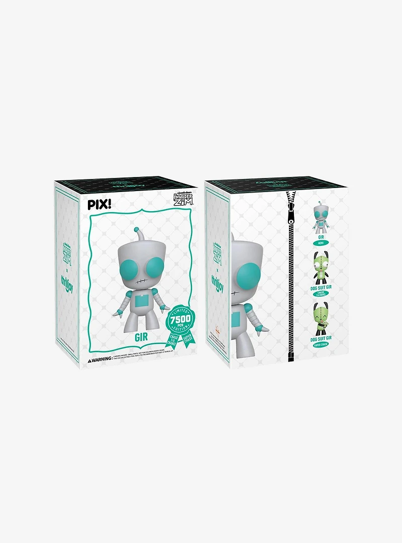 Thrilljoy Invader Zim Pix! GIR Vinyl Figure