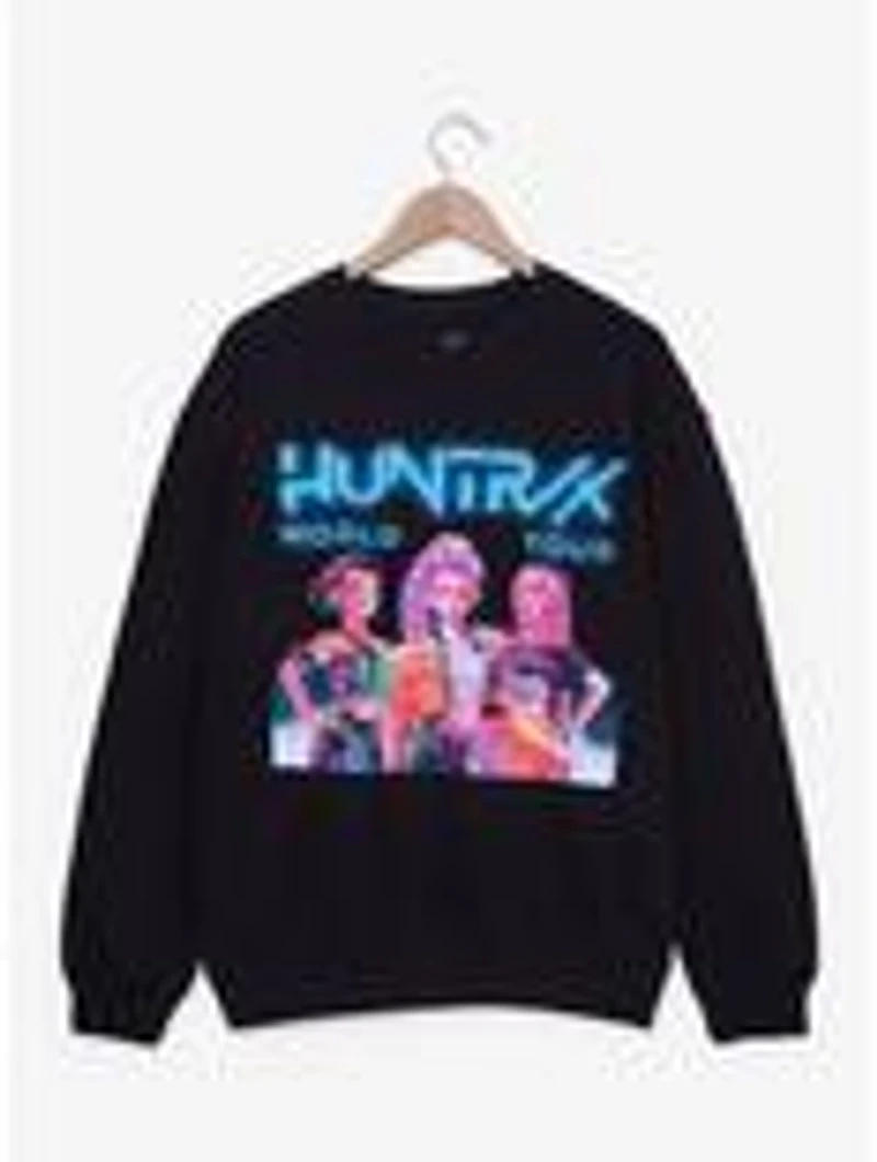 KPop Demon Hunters HUNTR/X World Tour Women's Crewneck - BoxLunch Exclusive
