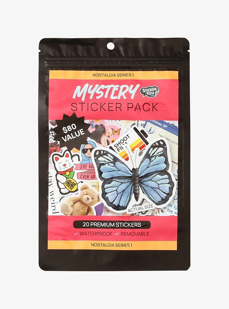 Nostalgia Series 1 Blind Bag Sticker Set