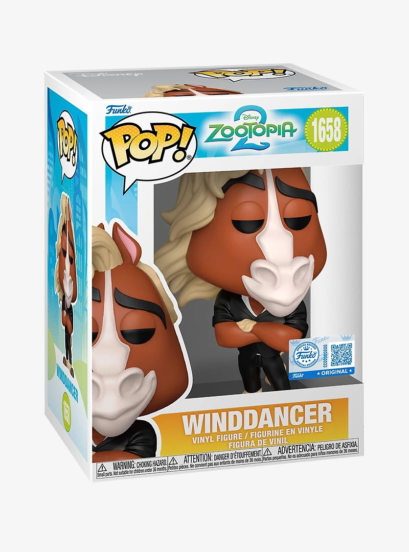 Funko Pop! Disney Zootopia 2 Winddancer Vinyl Figure