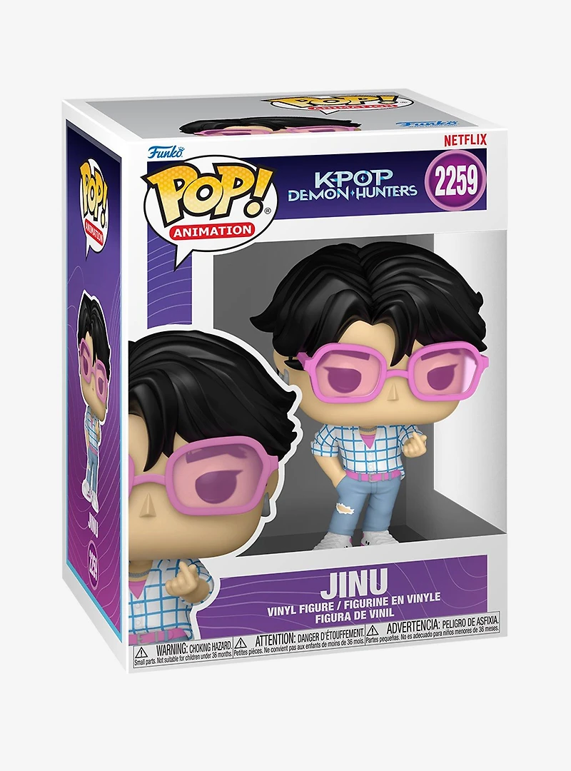 Funko Pop! Animation KPop Demon Hunters Jinu Vinyl Figure