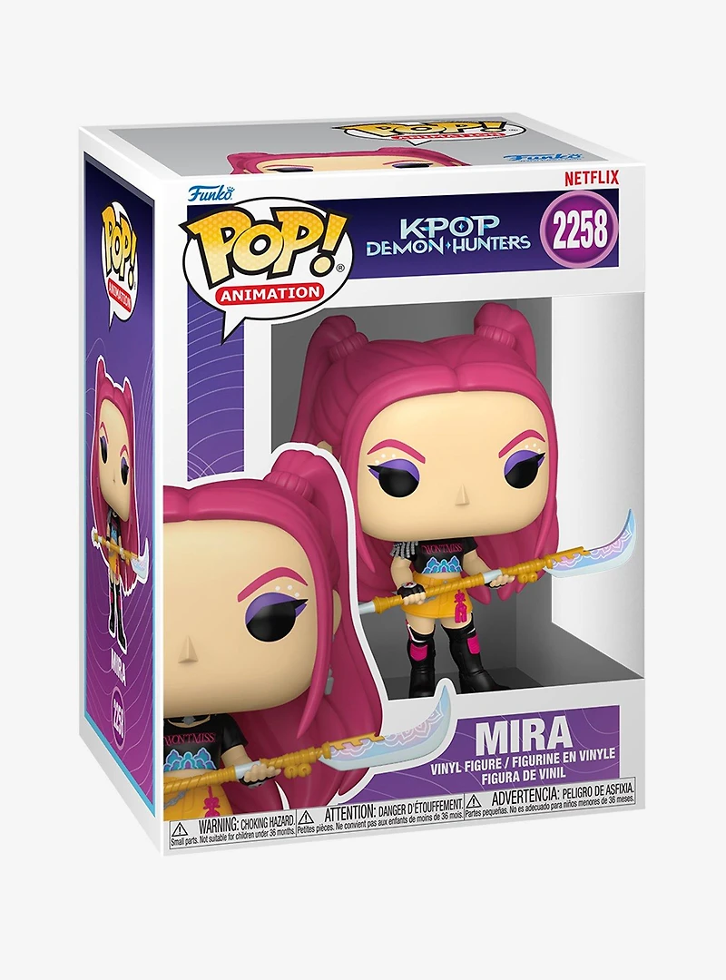 Funko Pop! Animation KPop Demon Hunters Mira Vinyl Figure