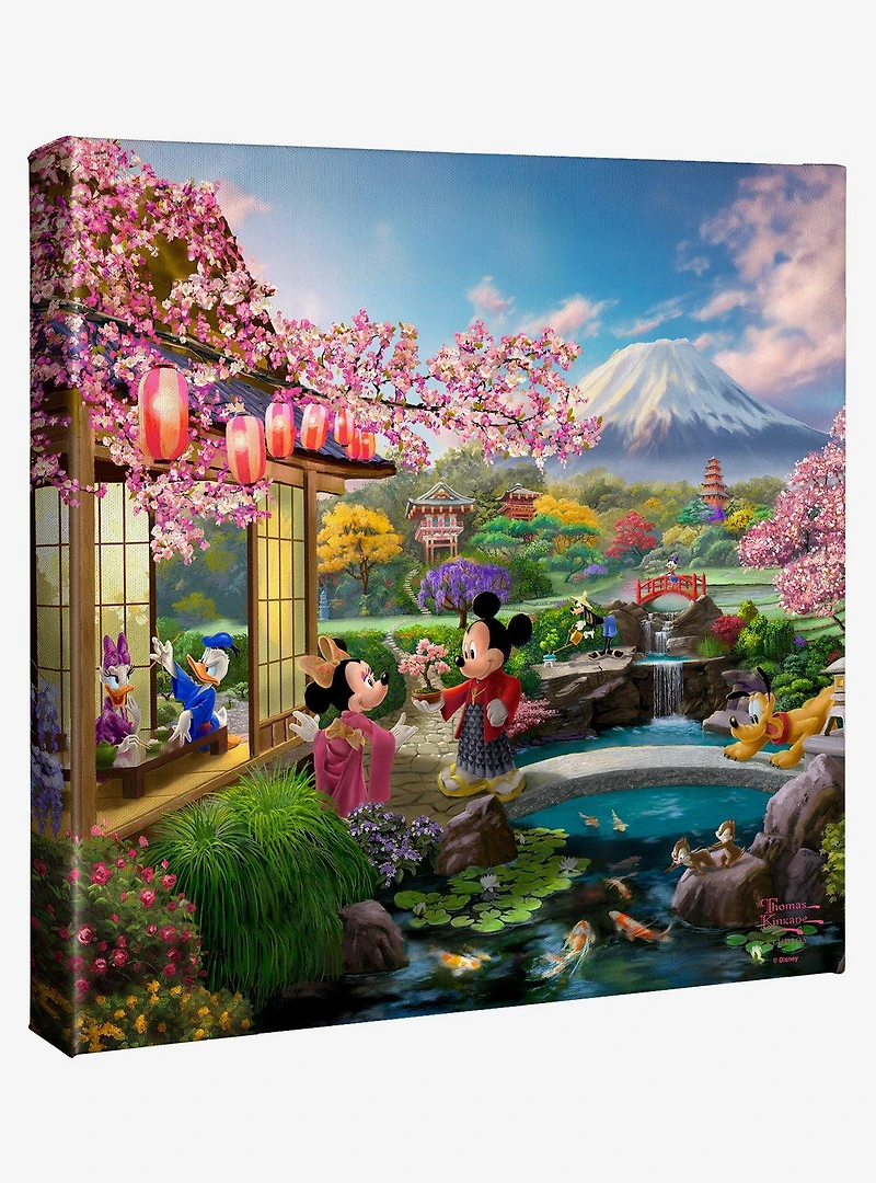 Disney Mickey & Minnie in Japan Gallery Wrapped Canvas