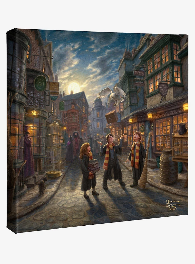 Harry Potter Diagon Alley Gallery Wrapped Canvas