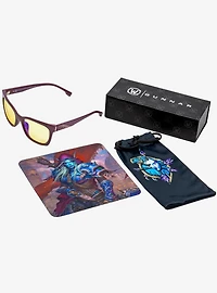 World of Warcraft x GUNNAR Sylvanas Amber Tint Blue Light Glasses