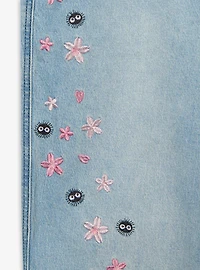 Studio Ghibli® My Neighbor Totoro Cherry Blossom Embroidered Women's Overalls - BoxLunch Exclusive