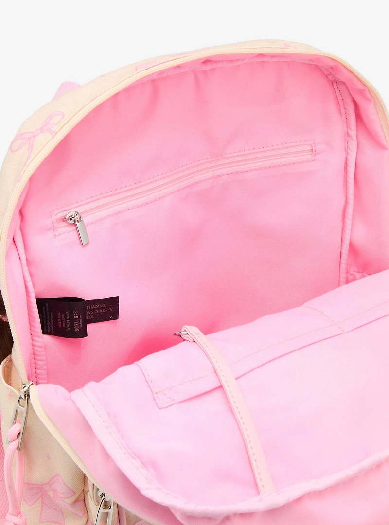 Pink Bow Allover Print Trinket Display Mini Backpack — BoxLunch Exclusive