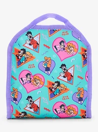 Disney A Goofy Movie Max & Roxanne Retro Allover Print Mini Backpack Organizer - BoxLunch Exclusive