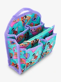 Disney A Goofy Movie Max & Roxanne Retro Allover Print Mini Backpack Organizer - BoxLunch Exclusive