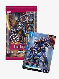 Bandai Namco Gundam Card Game Dual Impact Booster Pack