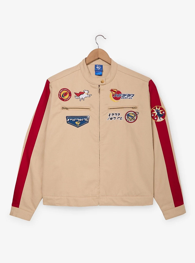 DC Comics Supergirl Patches Women's Plus Moto Jacket - BoxLunch Exclusive