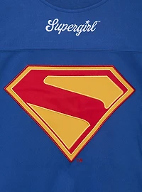 DC Comics Supergirl Kara Women's Cropped Football Jersey - BoxLunch Exclusive