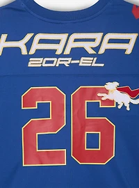 DC Comics Supergirl Kara Women's Cropped Football Jersey - BoxLunch Exclusive