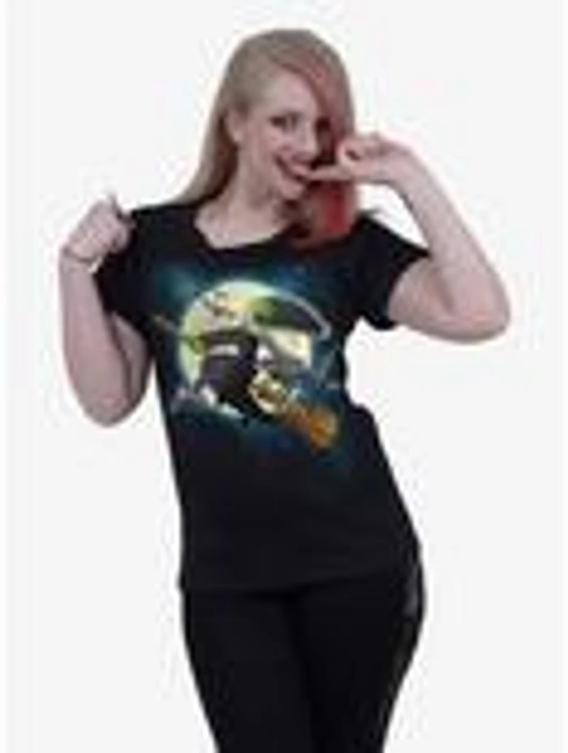 The Simpsons Marge Witch Boatneck Cap Sleeve Top