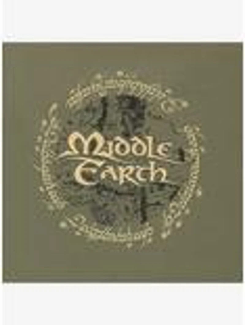 the Lord of Rings Middle Earth T-Shirt Olive