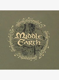 the Lord of Rings Middle Earth T-Shirt Olive