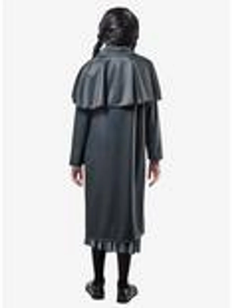 Wednesday Grey Houndstooth Print Coat