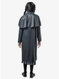 Wednesday Grey Houndstooth Print Coat