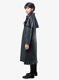 Wednesday Grey Houndstooth Print Coat