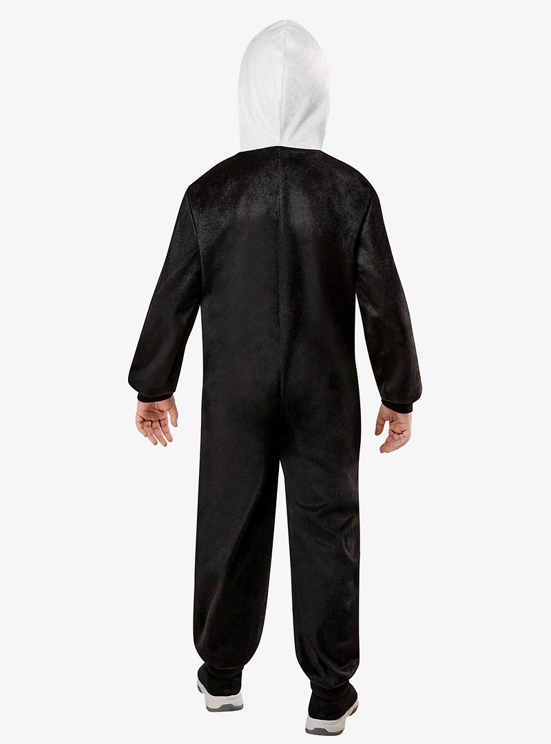 Skeleton Zipsters Youth Costume