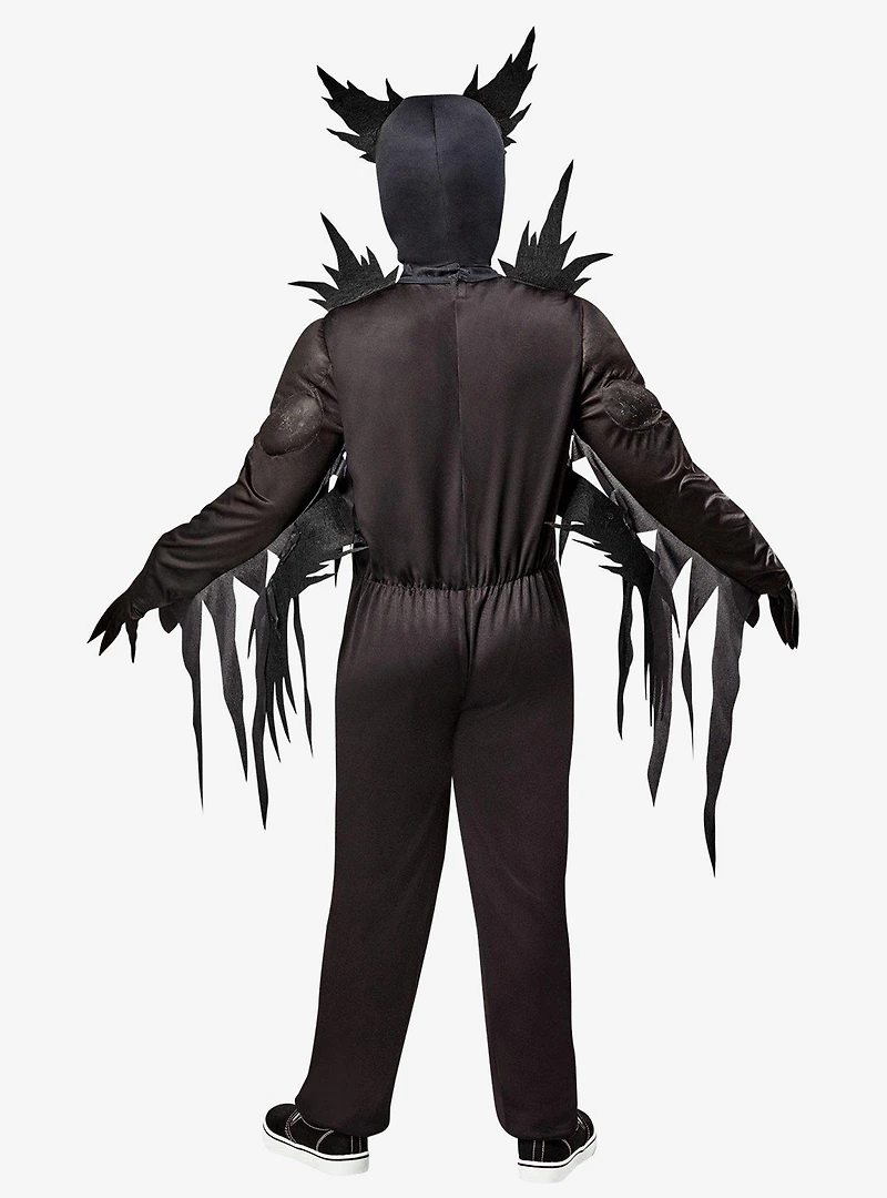 Black Shadow Creeper Youth Costume with Mask