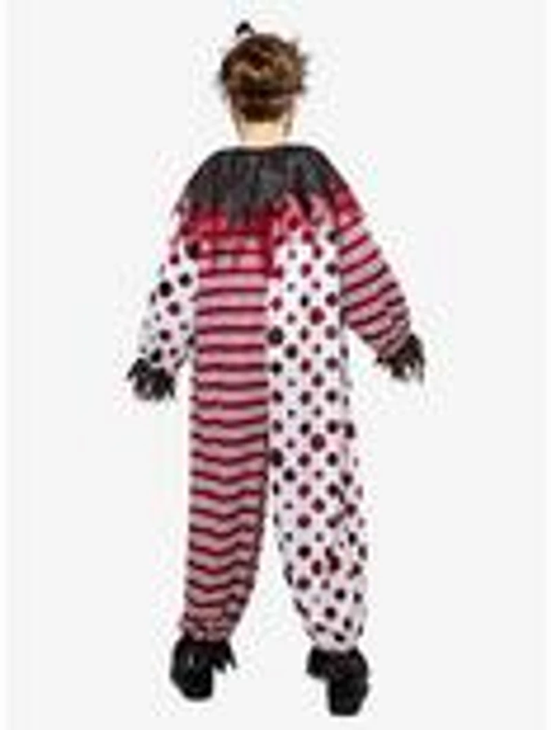 Creepy Clown Youth Costume with Mask