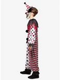 Creepy Clown Youth Costume with Mask