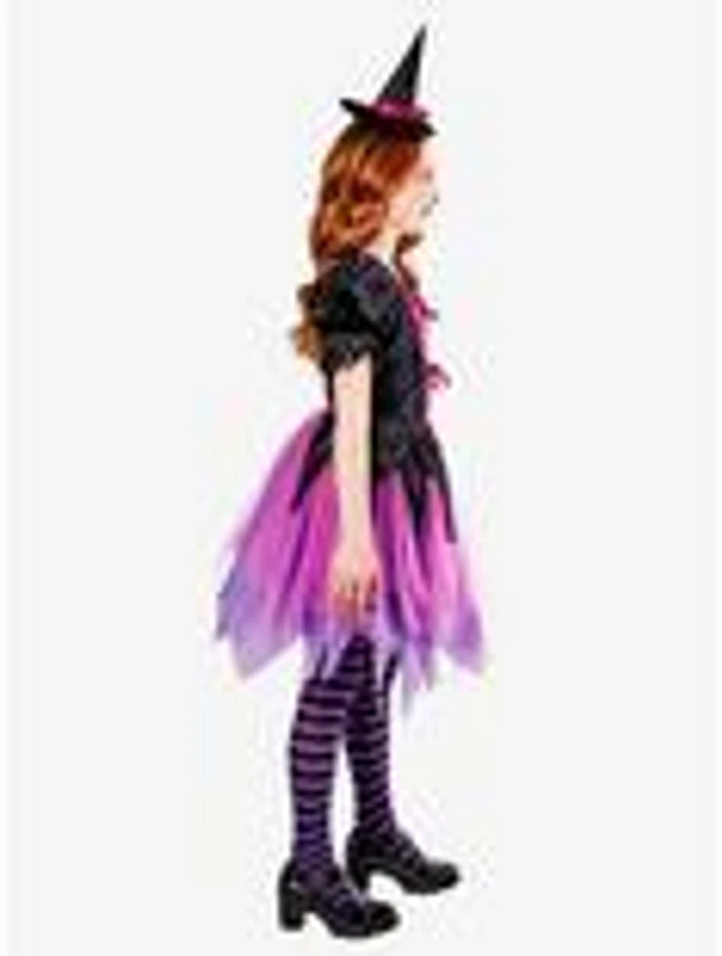 Purple Witch Dress with Hat