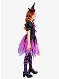 Purple Witch Dress with Hat