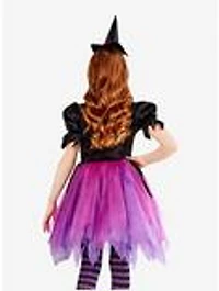 Purple Witch Dress with Hat
