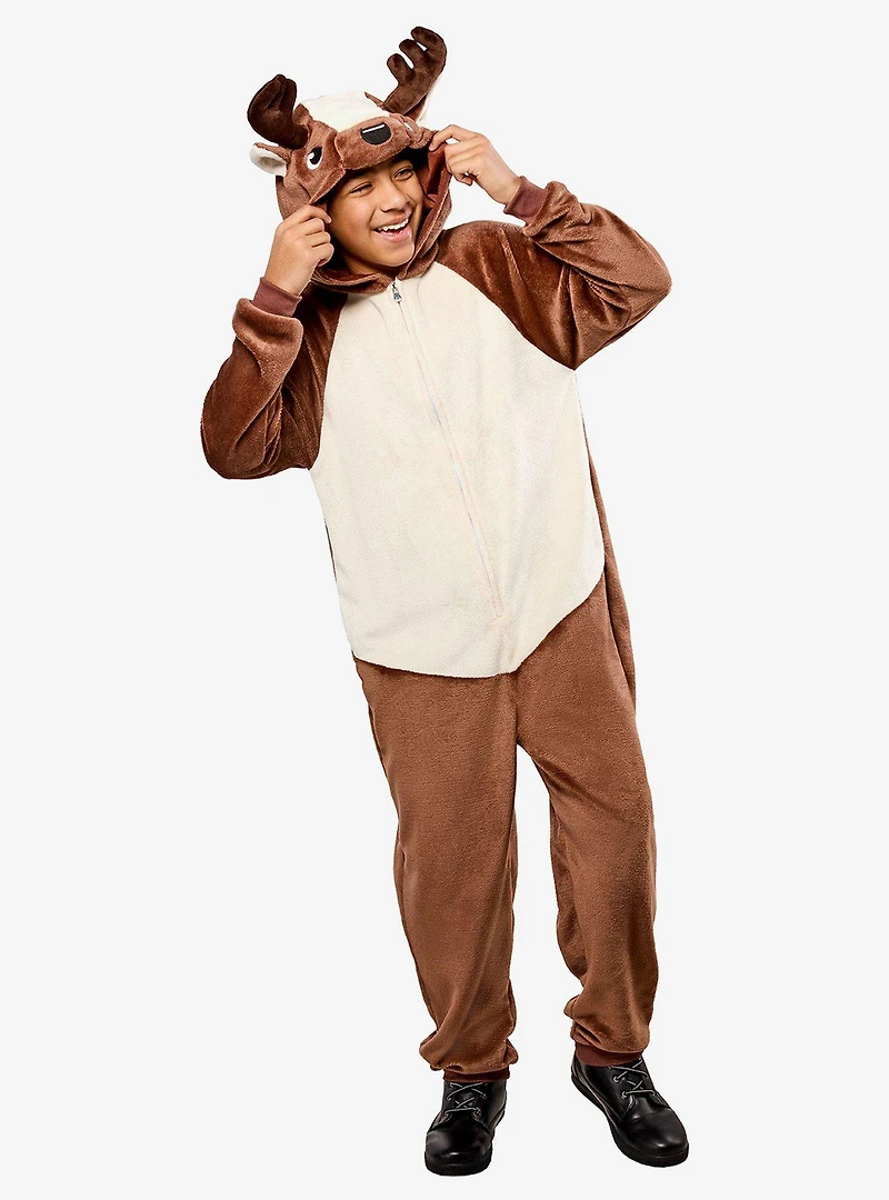 Reindeer Zipsters Youth Costume