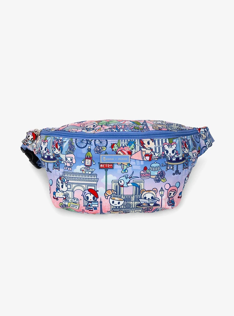 JuJuBe x Tokidoki C'est la Vie a Paris Park Pack Fanny Pack