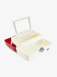 Caboodles School Spirit On-The-Go Girl Crimson Over White