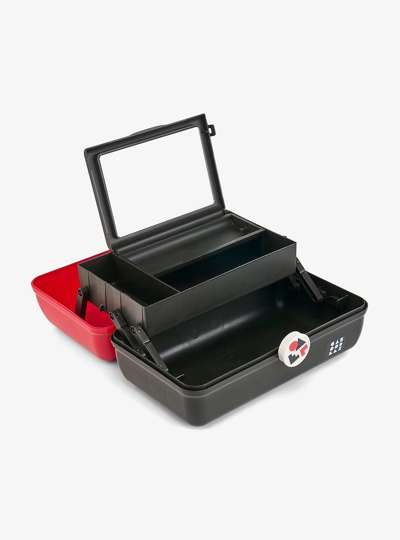 Caboodles School Spirit On-The-Go Girl Red Over Black