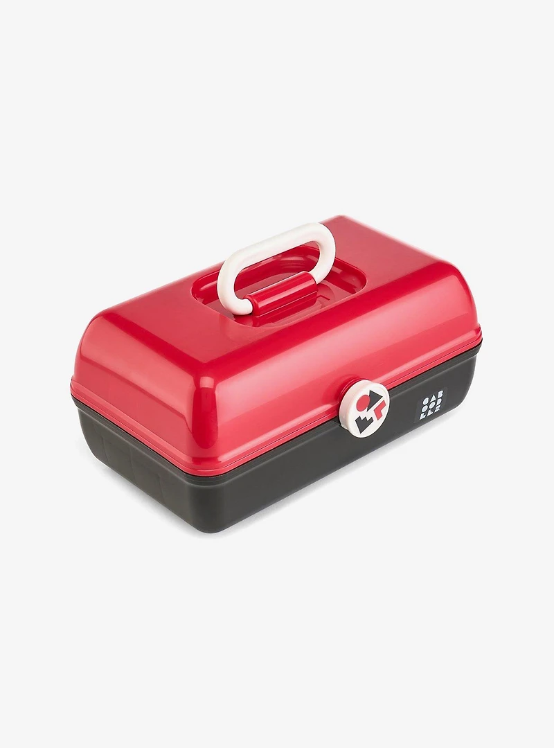 Caboodles School Spirit On-The-Go Girl Red Over Black