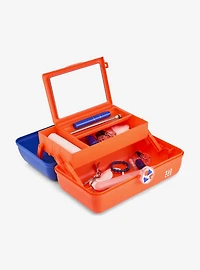 Caboodles School Spirit On-The-Go Girl Blue Over Orange