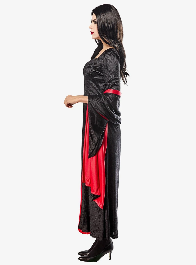 Wednesday Nevermore Academy Morticia Dress