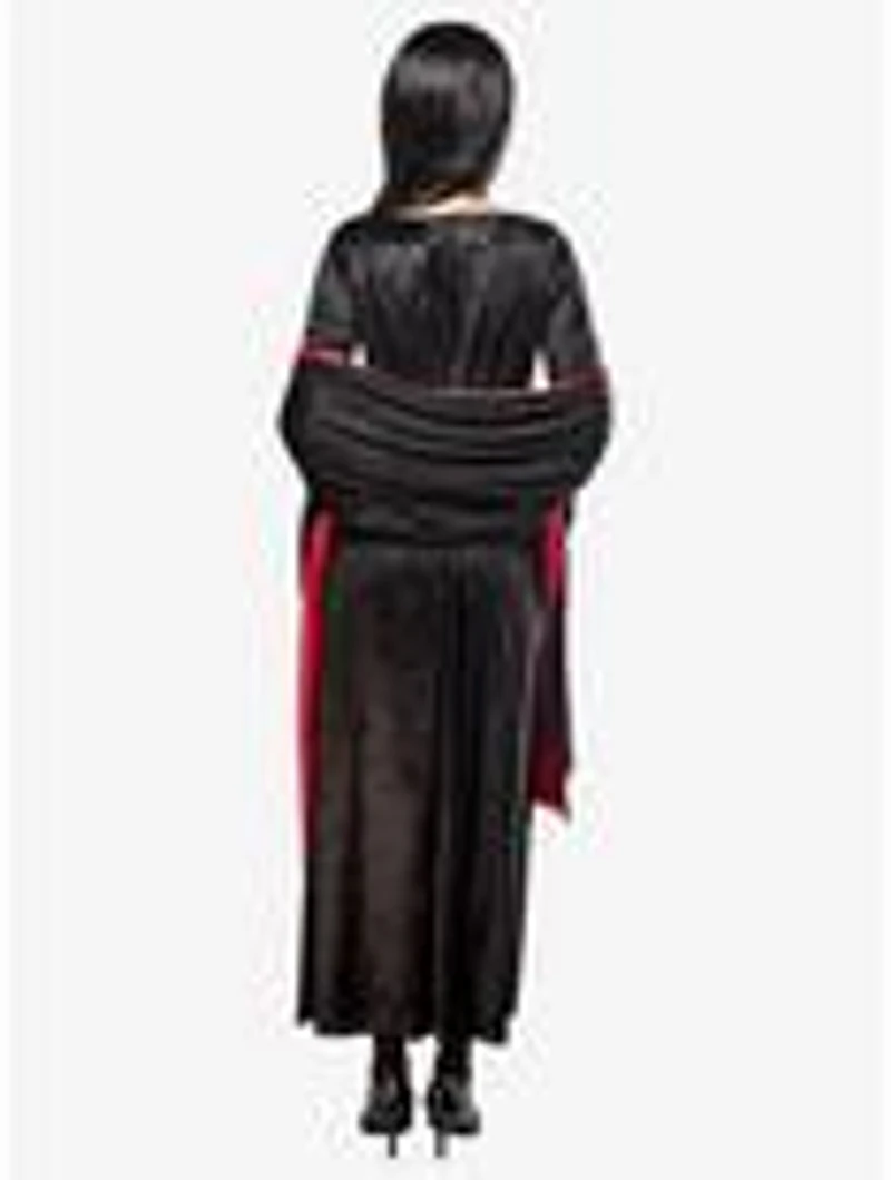 Wednesday Nevermore Academy Morticia Dress