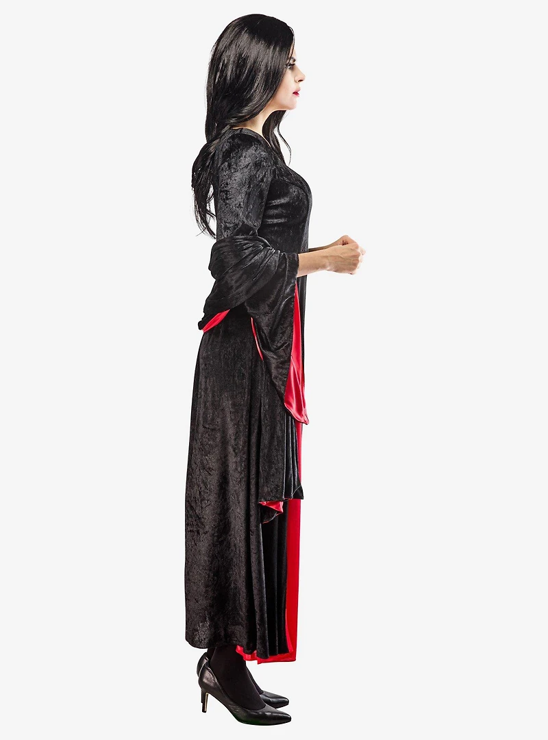 Wednesday Nevermore Academy Morticia Dress