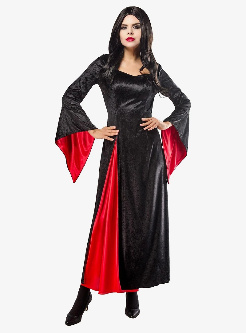 Wednesday Nevermore Academy Morticia Dress