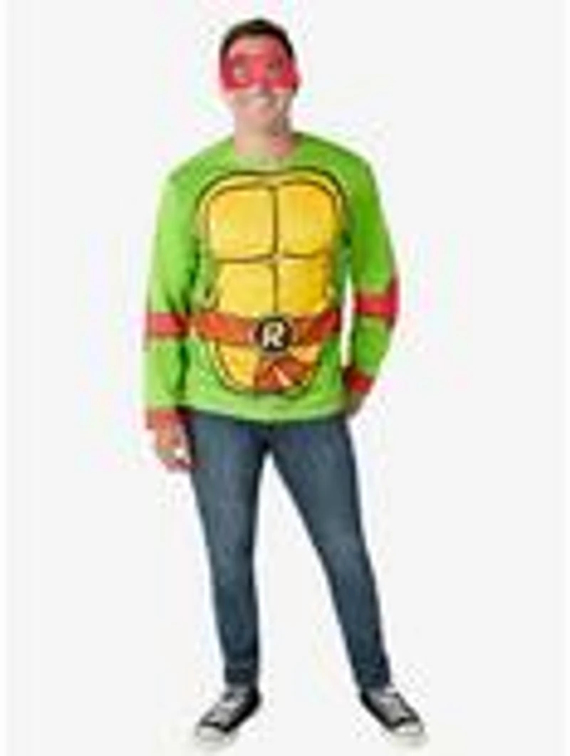 Teenage Mutant Ninja Turtles Raphael Costume Top and Mask