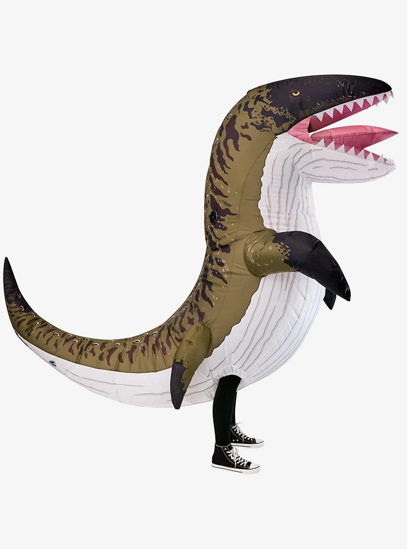 Jurassic World Rebirth Mosasaurus Inflatable Costume